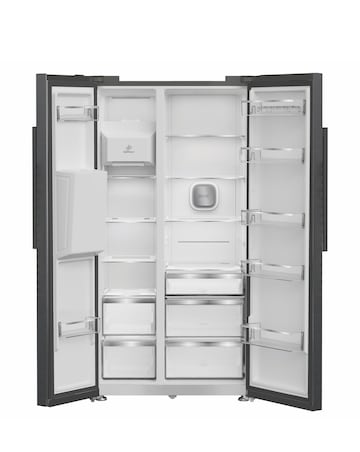 Hotpoint HPG2 6574W XBR5UK American Fridge Freezer FreshShield Inox + Install