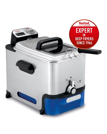 Tefal FR804040 3.5 Litre Stainless Steel Oleoclean Pro Deep Fryer