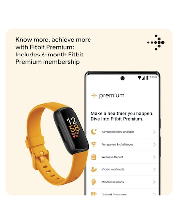 Fitbit Inspire 3 Fitness Tracker - Morning Glow