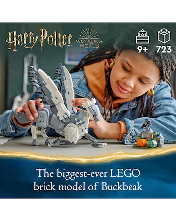 LEGO Harry Potter Buckbeak, Hippogriff Toy 76427