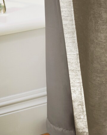 Hyperion Selene Luxury Chenille Weighted Thermal Eyelet Curtains