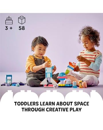 LEGO DUPLO 3in1 Space Shuttle Adventure Rocket Toy 10422