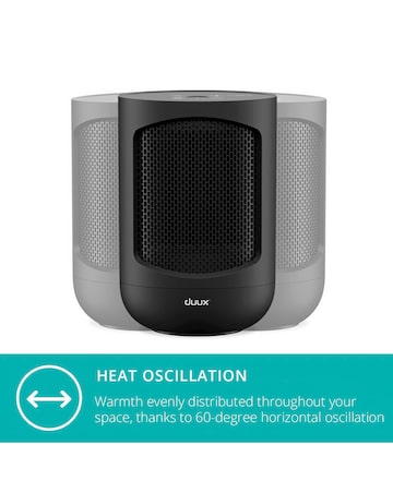 Duux Zone Heater Black