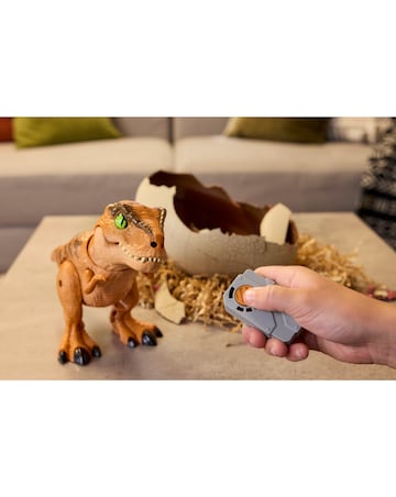 Jurassic World Primal Hatch Interactive Hatching T.Rex Tyrannosaure Dino
