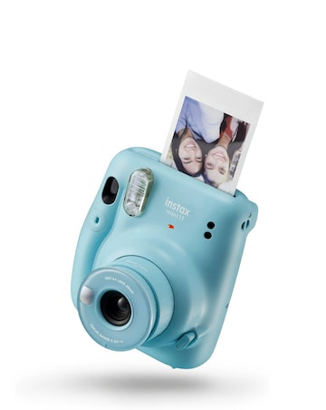 Fujifilm Instax Mini 11 Kit - 10 Shots Film,Photo Frame & LED Lights