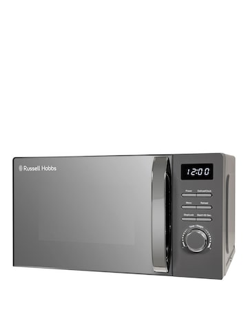 Russell Hobbs RHMD818G 20L Colours Plus Digital Microwave - Storm Grey