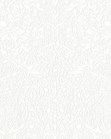 William Morris Blackthorn Paintable Wallpaper