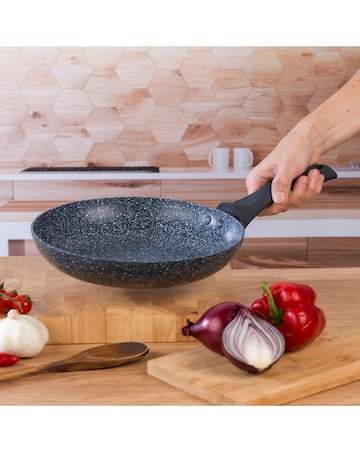 Russell Hobbs Nightfall Stone 2 Piece Frying Pan Set - 20cm, 24cm