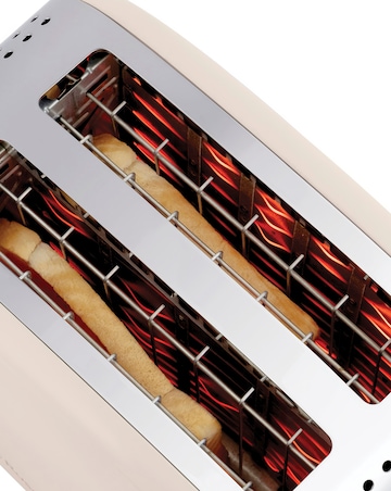 Russell Hobbs Classics Kettle & 2 Slice Toaster Bundle Jasmine White