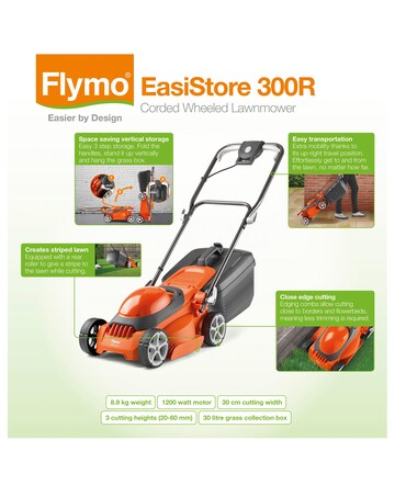 Flymo EasiStore 300R Electric Rotary Lawnmower