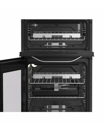 Hotpoint HDG5GCX 50cm Gas Double Cooker - Stainless Steel