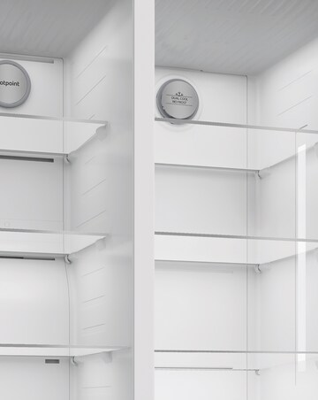 Hotpoint HPG26583WXP4UK Dual No Frost American Fridge Freezer - Silver