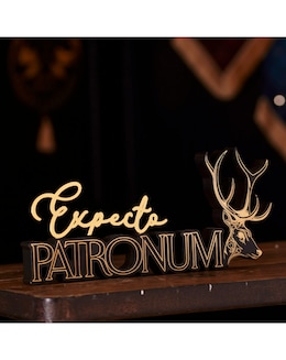 Warner Bros Harry Potter Alumni Spell Sign 'Expecto Patronum'