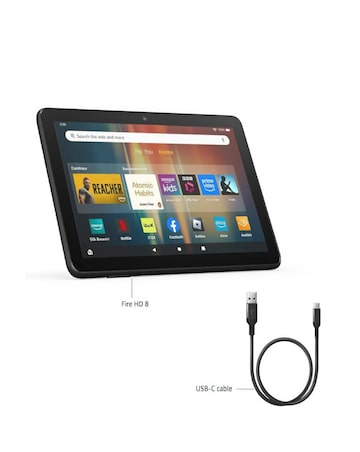 Amazon Fire HD 8 (2024) 8in 32GB Wi-Fi Tablet - Hibiscus