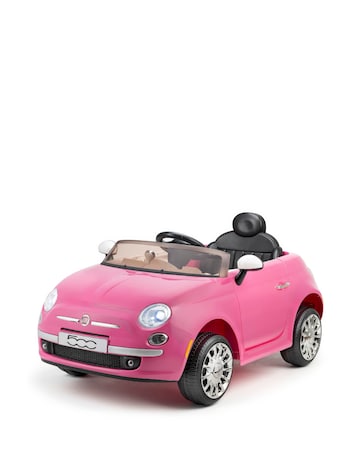 Xootz 6V Fiat 500 - Pink