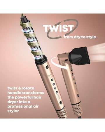 Revamp Dynamic Radiance Pro Blow Dry 7 in 1 Ionic Airstyler