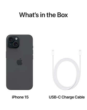 Apple iPhone 15 256GB - Black