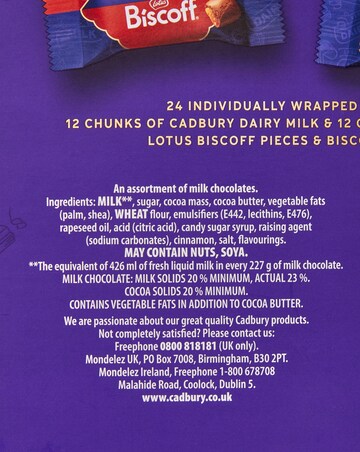 Cadbury Chunk & Cadbury Biscoff Advent Calendars - 2 Pack bundle