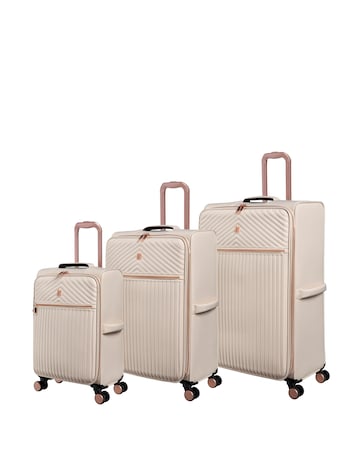 IT Luggage Esplanade 3pc Suitcase Set - Macadamia
