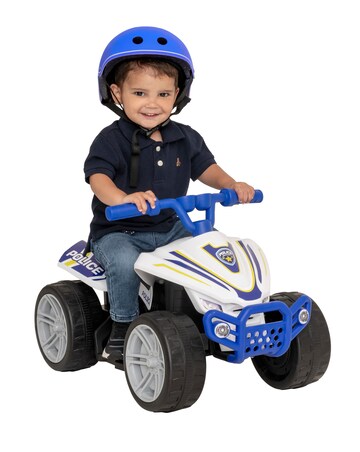 Evo 6V Police Quad Bike Ride On