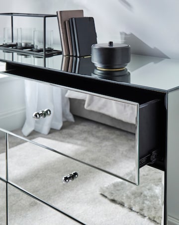 Broadway Mirrored Large Chest of Drawers
