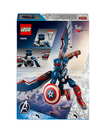 LEGO Marvel New Captain America Construction Figure Buildable Toy 76296