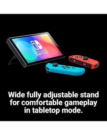 Nintendo Switch OLED Console - Neon Red/ Neon Blue