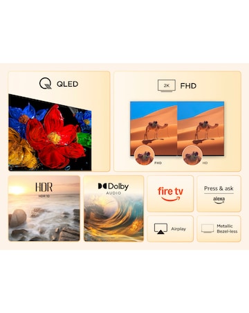 TCL 43SF560 43in FHD QLED Fire TV