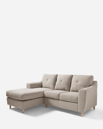 Baxter Fabric Left Hand Corner Chaise Sofa
