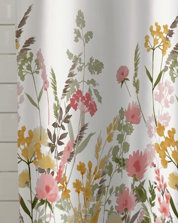 Catherine Lansfield Countryside Floral Shower Curtain