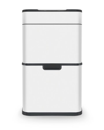 Tower 50L Ozone Recycling Sensor Bin White