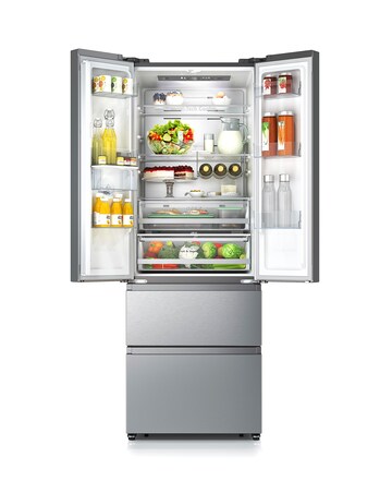 Hisense RF632N4WIE Fridge Freezer - Stainless Steel E Rated