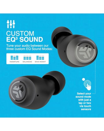 JLAB GO Air Pop True Wireless Earbuds - Black