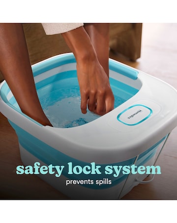 HoMedics Foot Spa with Heat Maintenance