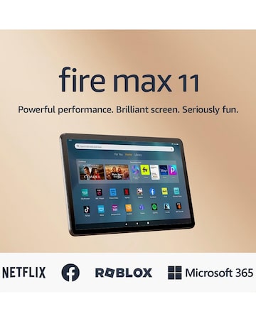 Amazon Fire Max 11in 4GB 64GB Wi-Fi Tablet - Grey