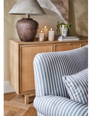 Naomi Stripe Armchair