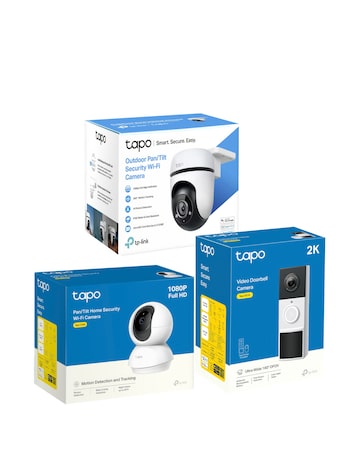 TP-Link Tapo Full Secuirty - Indoor, Outdoor & Doorbell Camera Bundle