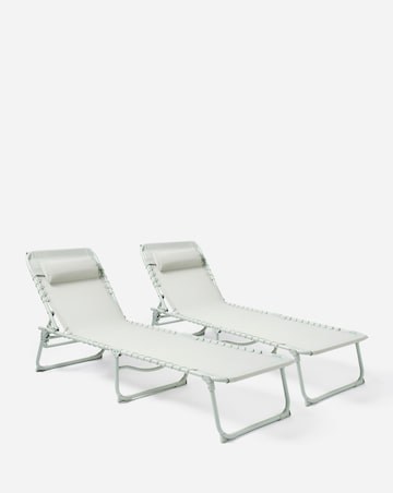 Pair of Zero Gravity Sunloungers