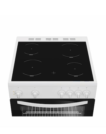Indesit I6V3KMW/UK 60cm Electric Single Oven with Ceramic Hob - White Install