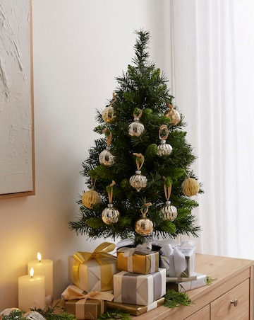 Pre-Lit Malmo Pre-Lit Pine 3FT Christmas Tree