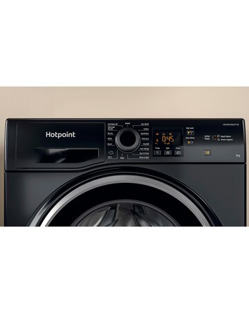 Hotpoint NSWM965CBSUKN, 9kg, 1600rpm Washing Machine - Black