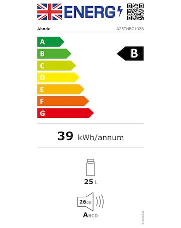 ABODE 26L QUIET/SILENT COOLER - BLACK