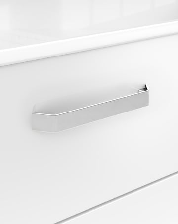 Kendal Ready Assembled High Gloss 4 Plus 4 Drawer Chest