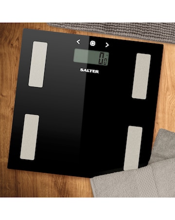 Salter Black Glass Analyser Scale