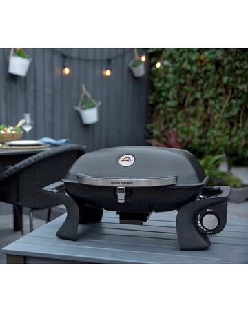 George Foreman Portable 1 Burner Gas BBQ