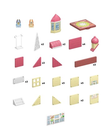 Bluey Heeler Family Home Tile Set