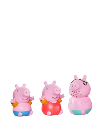 Tomy Toomies Daddy Pig, Peppa & George Bath Squirters