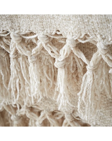 Catherine Lansfield Plain Chenille Throw