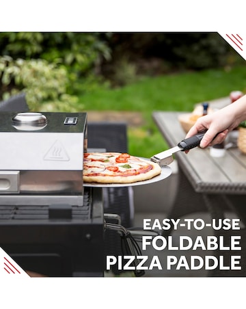 George Foreman BBQ Pizza Oven with Paddle