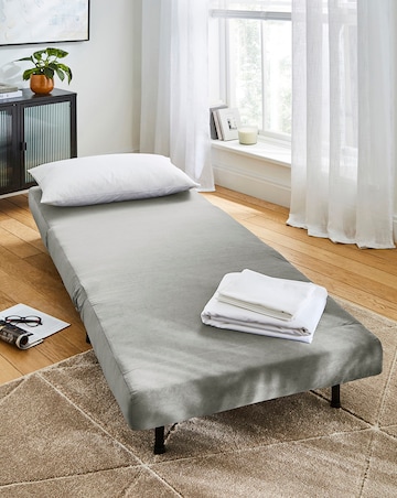 Lena Velvet Chair Bed